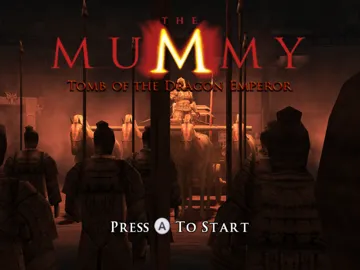 The Mummy- Tomb of the Dragon Emperor screen shot title